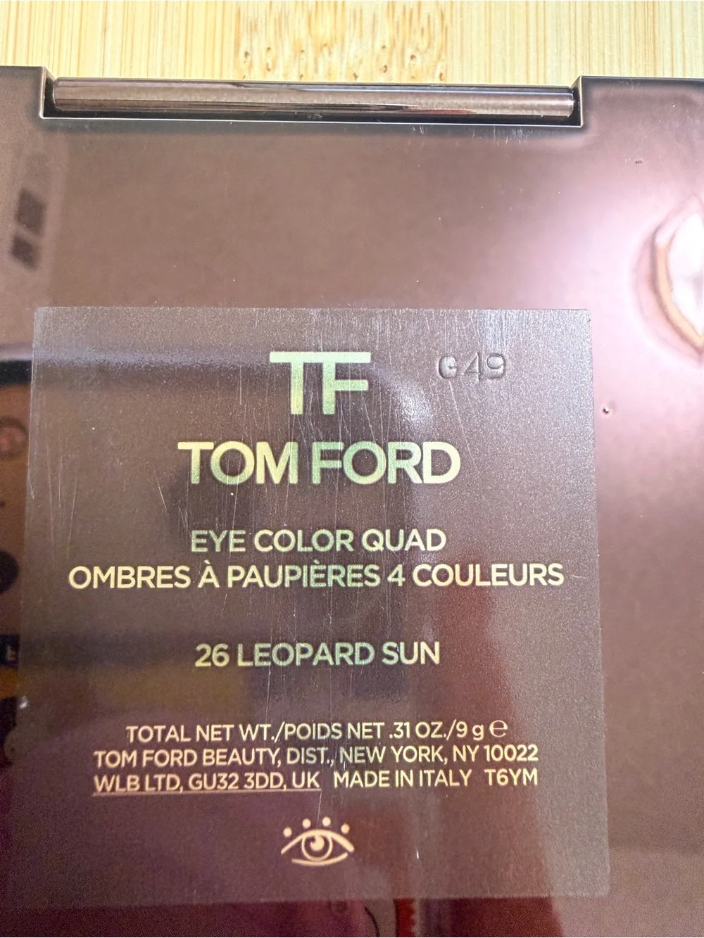 Tom Ford Eyeshadow Quad - Leopard Sun